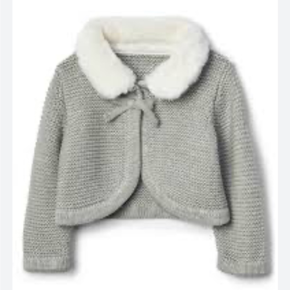 NWT GAP Cozy collar garter cardigan